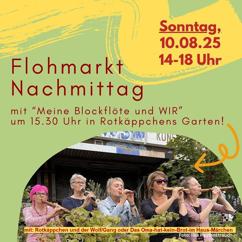 Konzert in Rotkaeppchens Garten 10.8.25